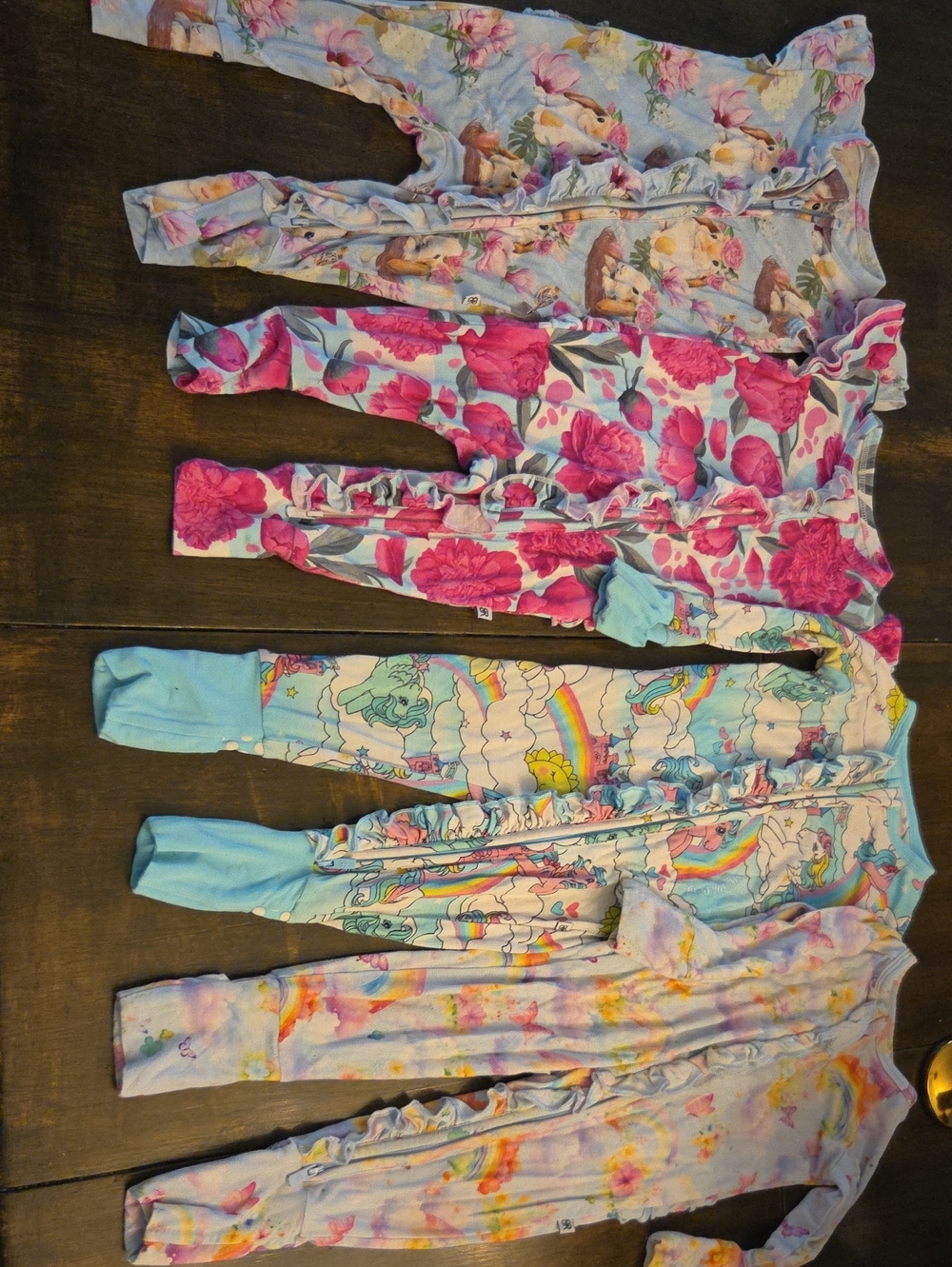 Bums& Roses Romper / Footie